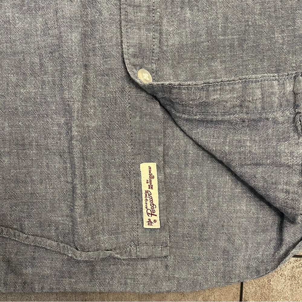 Original Penguin Linen Button Down - image 5